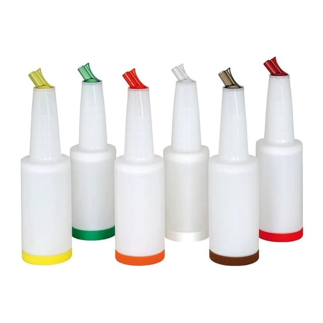 Ich-Zapfe Speedbottle Bottle-Pour-Master Dosierflasche 1, Orange Kunststoff