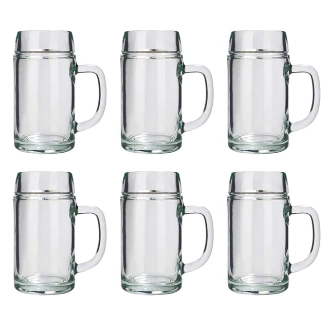 Ich-Zapfe Bierglas Set Styria 6er 1 Liter Klar Glas