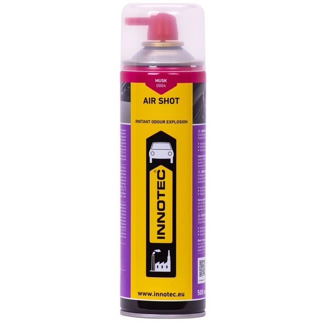 Innotec Air Shot Musk Duftspray 500 ml für Raum und Auto
