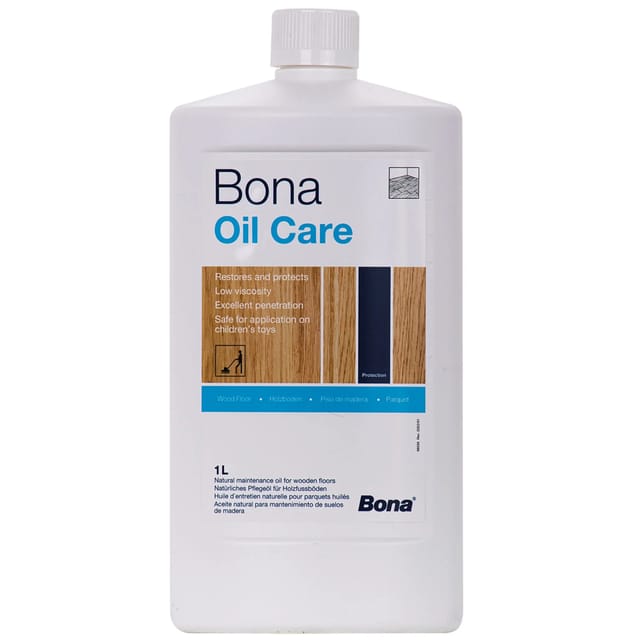 Bona Oil Care W 1 Liter Neutral Pflegeöl für Geölte Holzböden