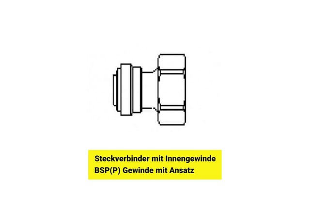 Ich-Zapfe Adapter 5/8 für 3/8 Schläuche Aufschraubverbinder Grau Kunststoff
