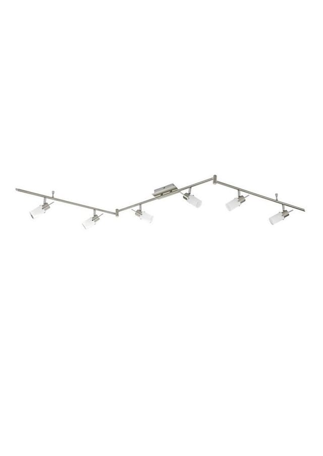 Just Light. LED-Spot Max 6-flammig Stahl