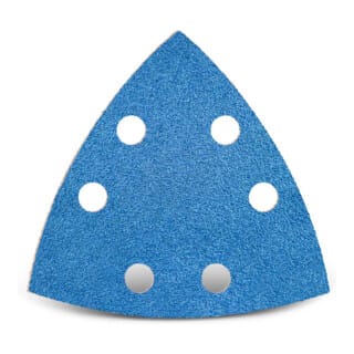 MENZER Klett-Schleifblätter 93mm K80 6-Loch VE 25