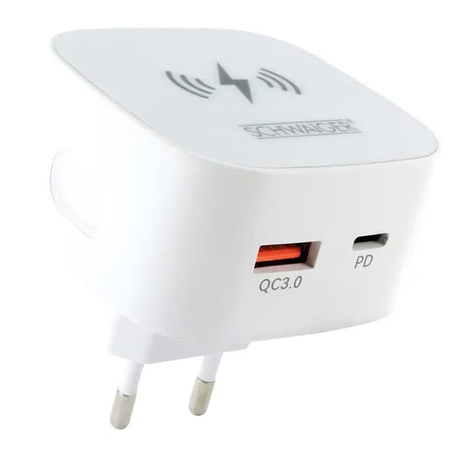 Schwaiger Ladeadapter wireless 30 W