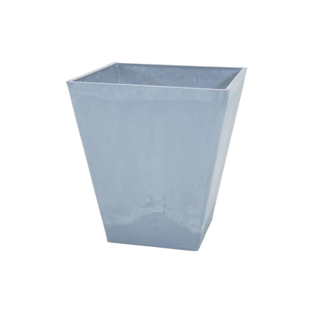 MEGA COLLECTIONS Übertopf – MEGA KOLLEKTIONEN – Ecostone Quadratisch – 41 x 45 cm – Grau