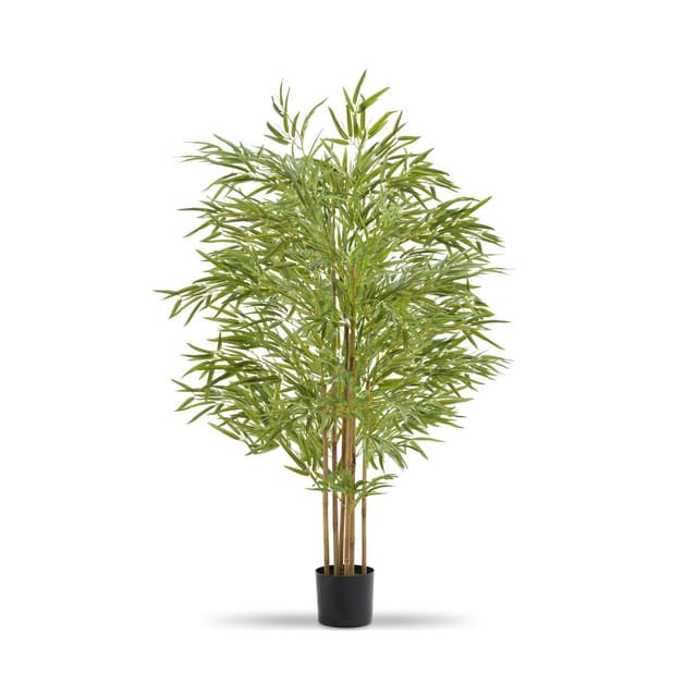 Künstliche Zimmerpflanze Künstlicher Bambusbaum Bambusbaum, tectake, Höhe 150,00 cm, verschiedene Größen