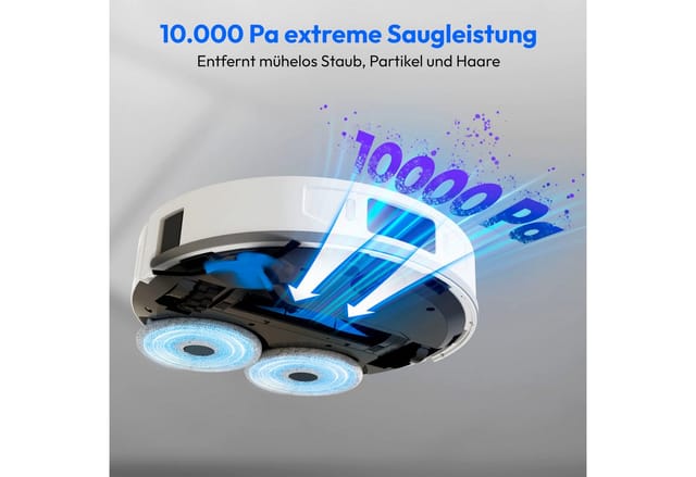 Medion® Saugroboter Saugroboter MEDION X55 SW+ (MD12039), beutellos, X55 SW+