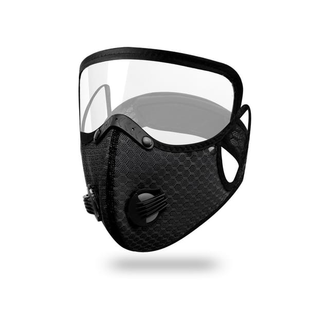 Waschbare Sportmaske Mit Aktivkohlefilter Für Radfahren Und Outdoor-training