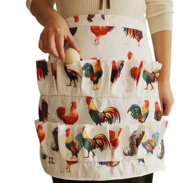 Eiersammelschürze Mit 12 Tiefen Taschen – Ideal Für Hühner-, Enten- Und Gänseeier Arbeitskleidung Für Die Landwirtschaft