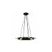 Anhänger Dulcineia 6xe27 H.reg.xd.60cm Schwarz/gold