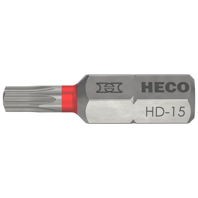 Heco Bit, Heco-drive, Hd-15, Rot, 10 Stück