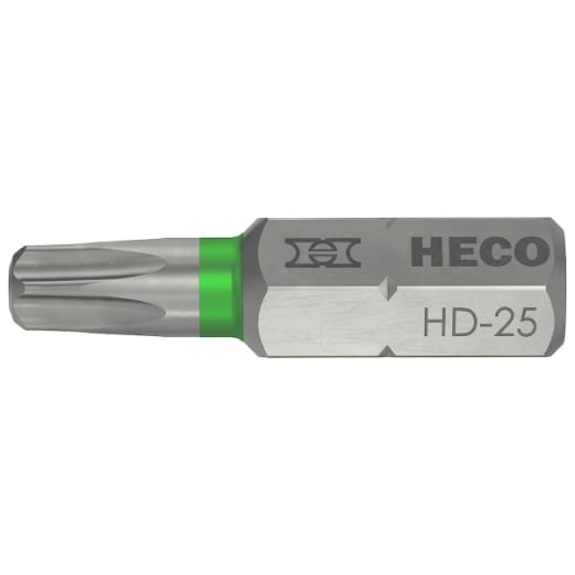 Heco Bit, Heco-drive, Hd-25, Grün, 10 Stück