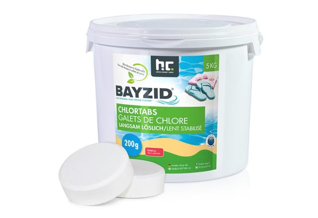 Höfer Chemie Gmbh - 5 Kg Bayzid® Chlortabs 200g Langsam Löslich