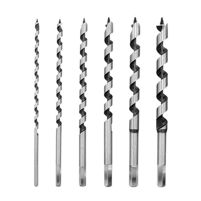 6-teiliges Lochöffner-set Für Die Holzbearbeitung, 6-16 Mm, Aus Hochkohlenstoffhaltigem Stahl