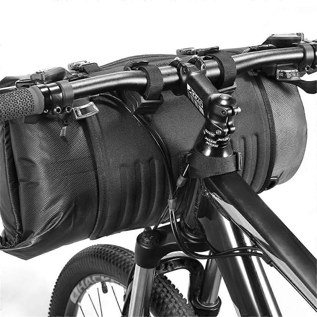 Wasserdichte Fahrrad-vorderrohrtasche 15l+3l--