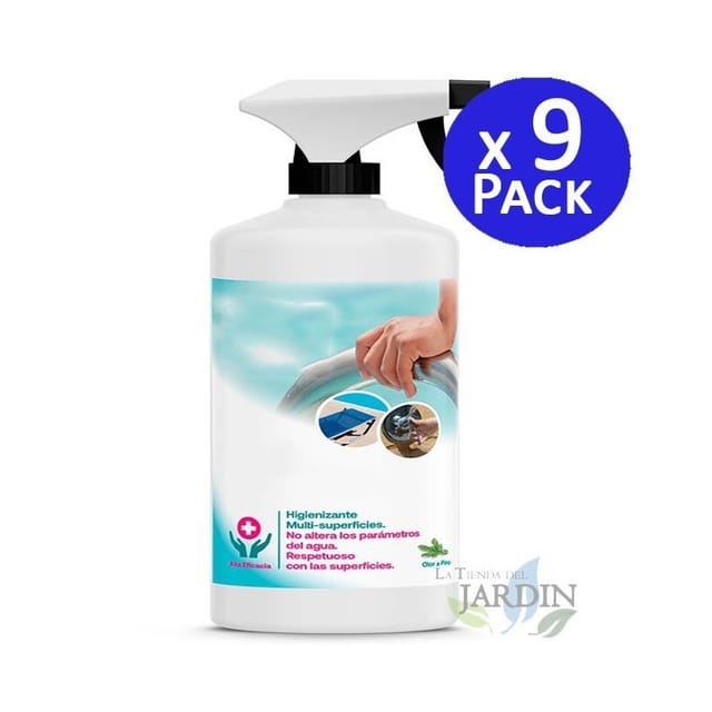 Astralpool - Desinfektion Von Schwimmbädern. 9 Behälter Von 1 Liter In Spray