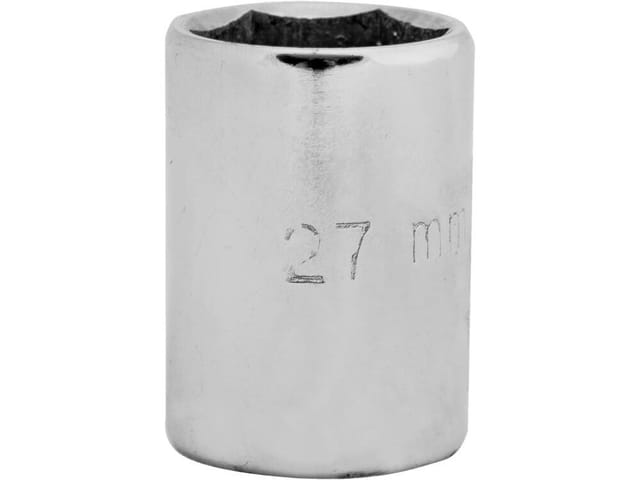 Kurze 6-kant-steckschlüssel Aus Chrom 3/4'' 27mm - W-53420