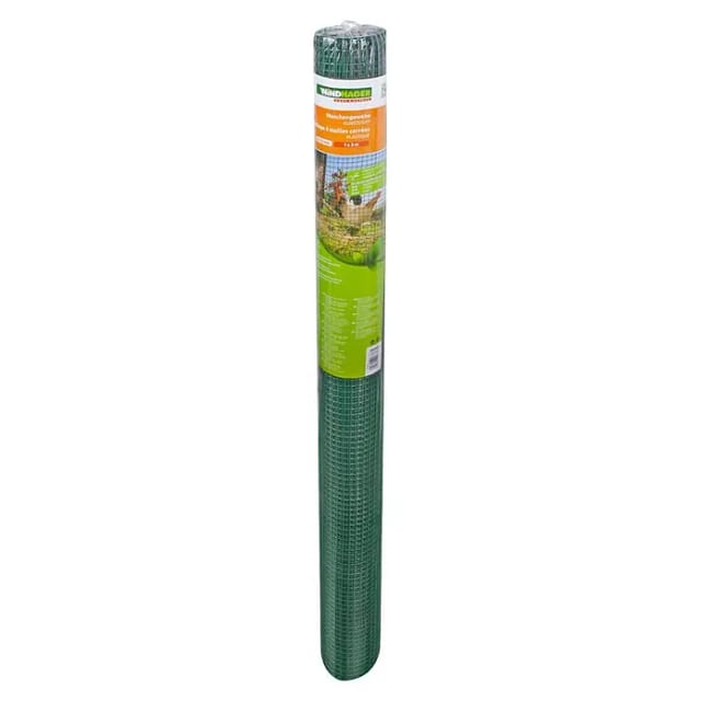 Windhager Drahtgitter (Grün, B x H: 3 x 1 m, Maschenweite: 10 x 10 mm)