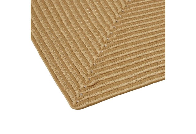Tectake Geflochtener Teppich Raya Verschiedene Größen Boho Stil Für In und Outdoor 60 x 90 cm 90 x 60 x 0 50 cm Braun