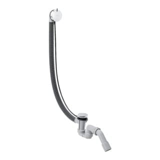 hansgrohe Komplettset Flexaplus S Ab-/Überlaufgarnitur, mattschwarz