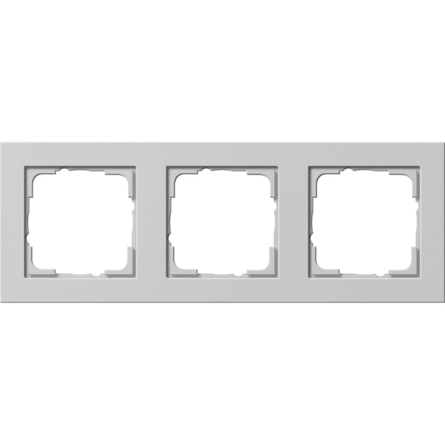 Gira Abdeckrahmen 3-fach E2 Grau 021337