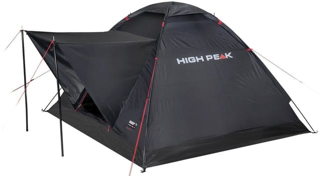 High Peak Kuppelzelt Zelt Beaver 3, Personen: 3 (mit Transporttasche)