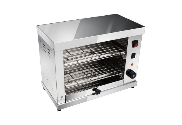 Royal Catering Elektrogrill Salamander Toaster Überbackgerät Toast Gastro Ofen Mit Timer 3250W, 3250 W