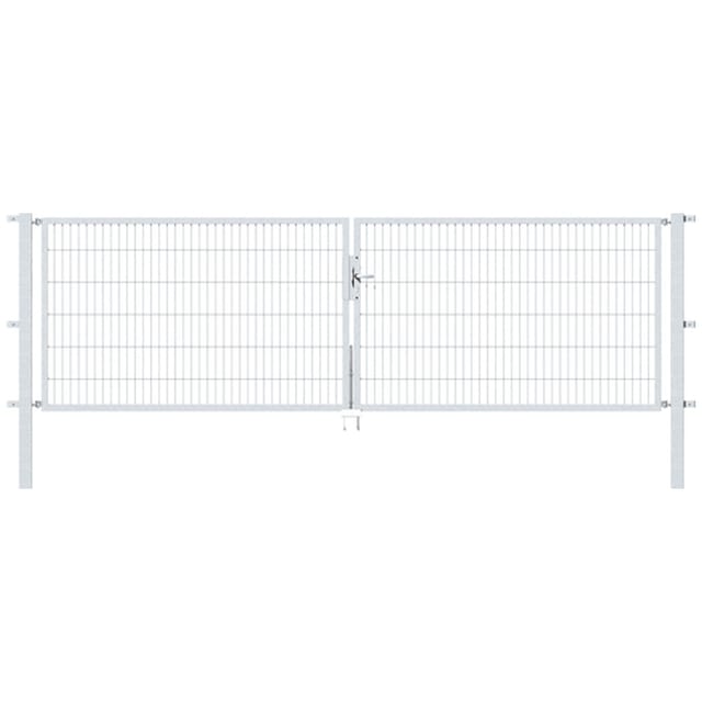 Doppeltor Flexo, Feuerverzinkt, Lichte Bxh4000x1200, Pf80x80/1900mm - Alberts