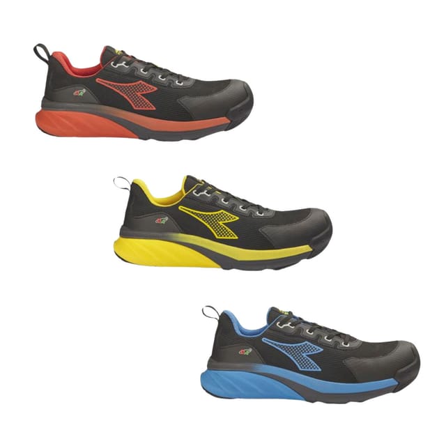 Diadora Vortex Da2 Low S3s Sc Sr Hro Esd-sicherheitsschuhe - 40 Eu - Gelb