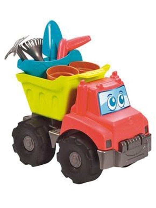 Ecoiffier Garten 4490 - Lkw Tp Garten 32 Cm - 18 Monate - Platz Für Den Transporteur