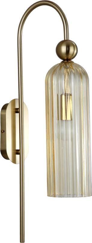Light Prestige Bursztynowy Piega Wandleuchte Amber Chic