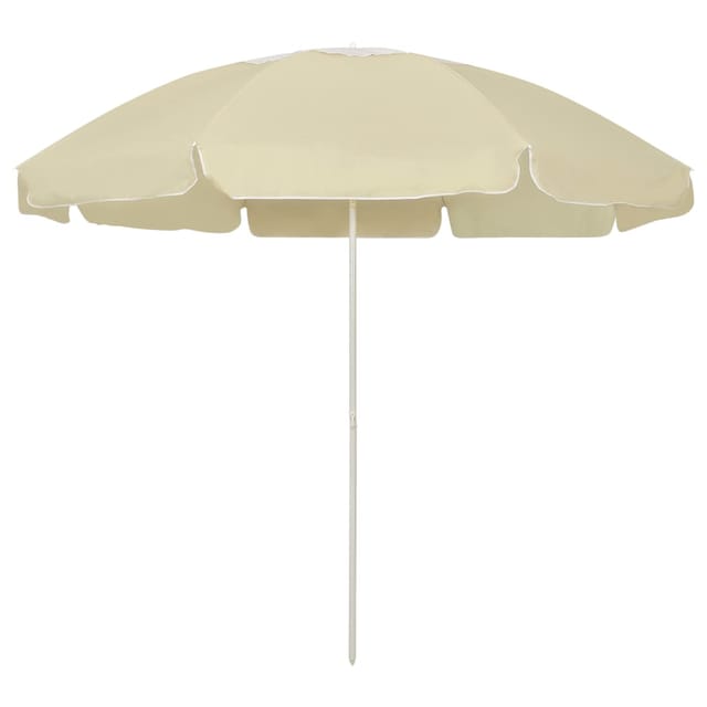 Strandschirm Sandgelb 240 Cm
