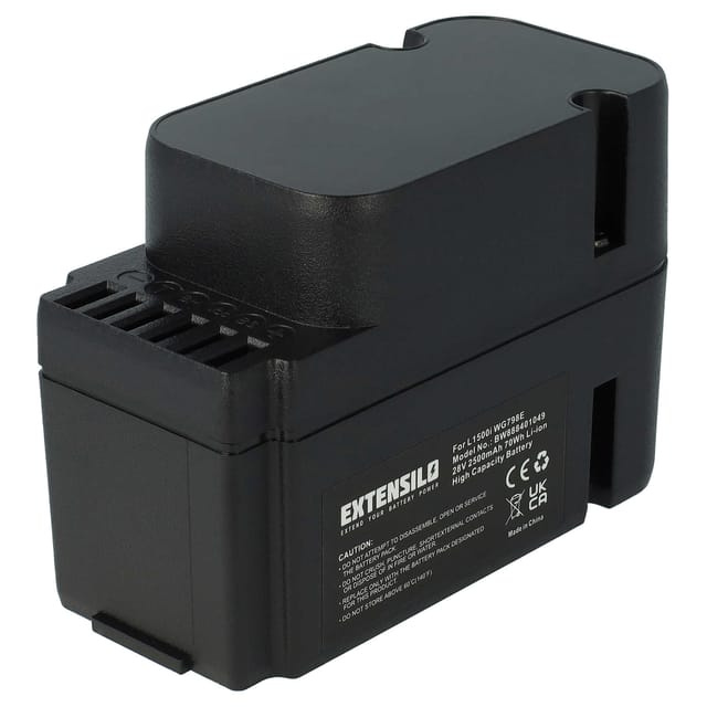 Extensilo Akku Kompatibel Mit Grizzly Amr Mr 1000 Rasenroboter Rasenmäher (2500mah 28v Li-ion)
