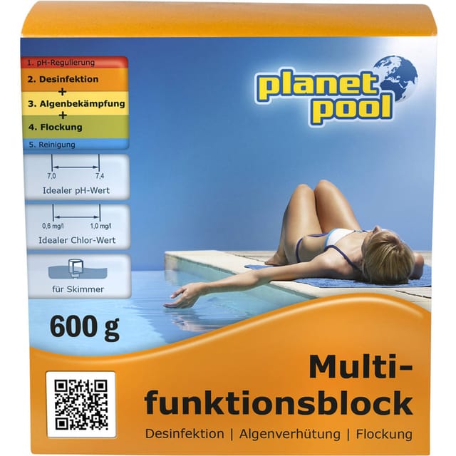 Multifunktionsblock, 0,6 Kg - Planet Pool