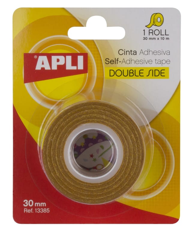 Doppelseitiges Klebeband Apli Transparent 30 Mm 10 M