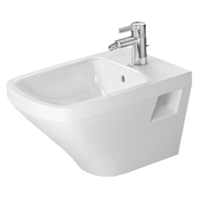 Duravit DuraStyle Wand-Bidet Typ 1 (37 x 54 cm, Weiß, Keramik, Ohne Spezialglasur)