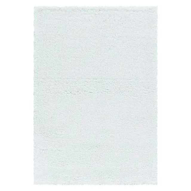 Hochflorteppich Fluffy 3500 (Weiß, 150 x 80 cm, 100 % Polypropylen)