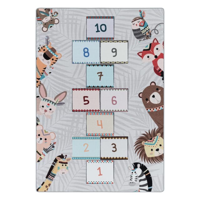 Kinderteppich Play 2903 (Grau, 170 x 120 cm, 100% Polyamide)