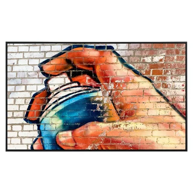 Papermoon Infrarot-Bildheizkörper Graffiti 2 (90 x 50 cm, 450 W)
