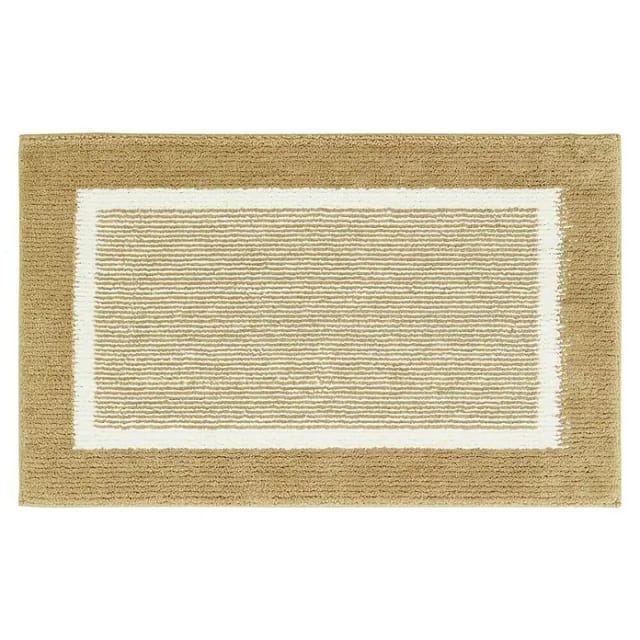 Badteppich Maui (60 x 100 cm, Taupe, 100% Polyester)