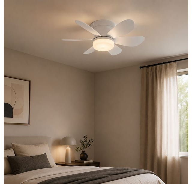 Eglo Deckenventilator Clovelly (52 cm, 12 W, Warmweiß)
