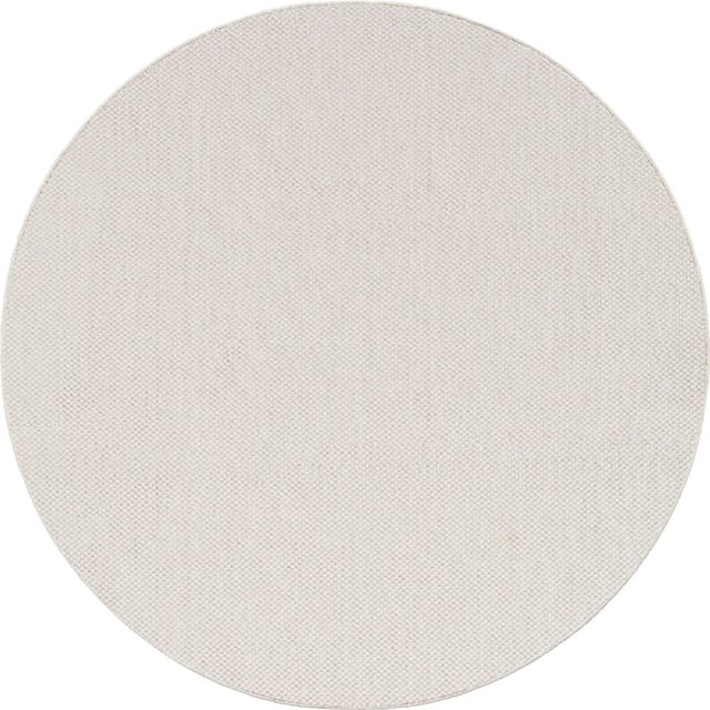 Flachgewebeteppich Helix 2200 (Creme, Durchmesser: 200 cm, 100 % Polyester)
