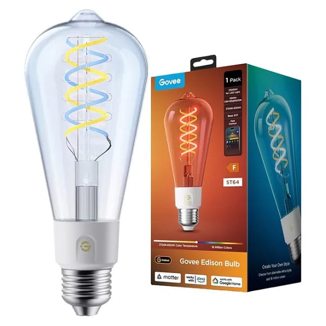 E27 Smart Edison Light Bulb 500lm, LED-Lampe