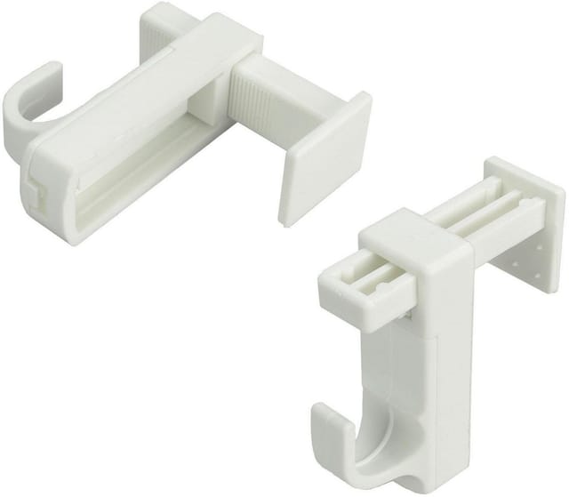 LIEDECO Klemmträger, Ø 12 mm, Kunststoff - weiss