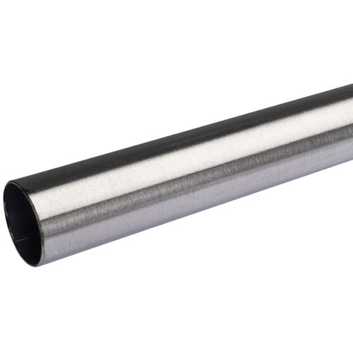 LIEDECO Gardinenstange »Inox«, Länge 1600 mm, Ø 20 mm, edelstahl - silberfarben