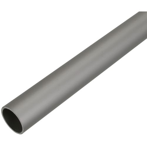 LIEDECO Stilrohr, Länge 1200 mm, Ø 20 mm, Metall - silberfarben