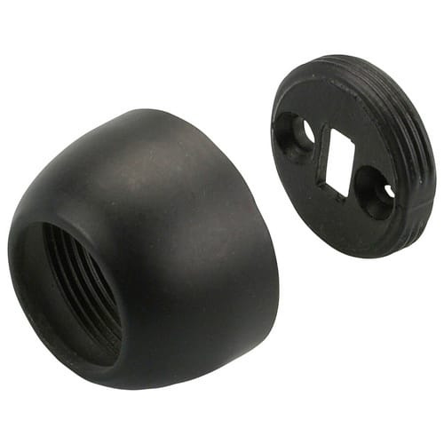 LIEDECO Wandlager, Ø 20 mm, Metall - schwarz