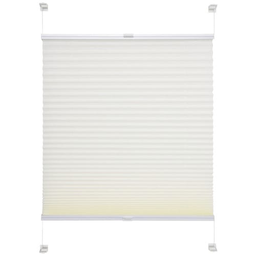LIEDECO Klemmfix-Plissee, 75x150 cm - weiss
