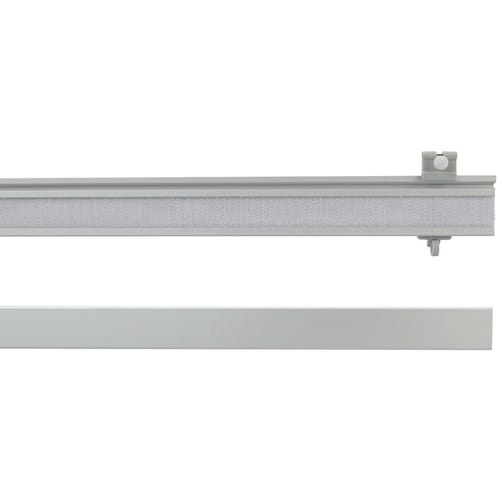 LIEDECO Paneelwagen, Aluminium - silberfarben