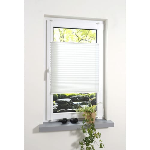 LIEDECO Klemmfix Plissee, 60x130 cm - weiss